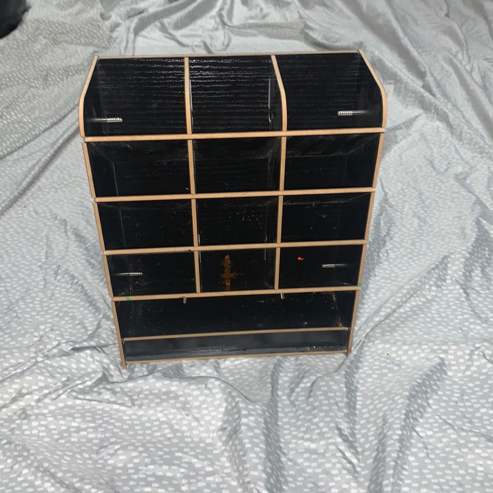 Black Arts and Crafts Organizer